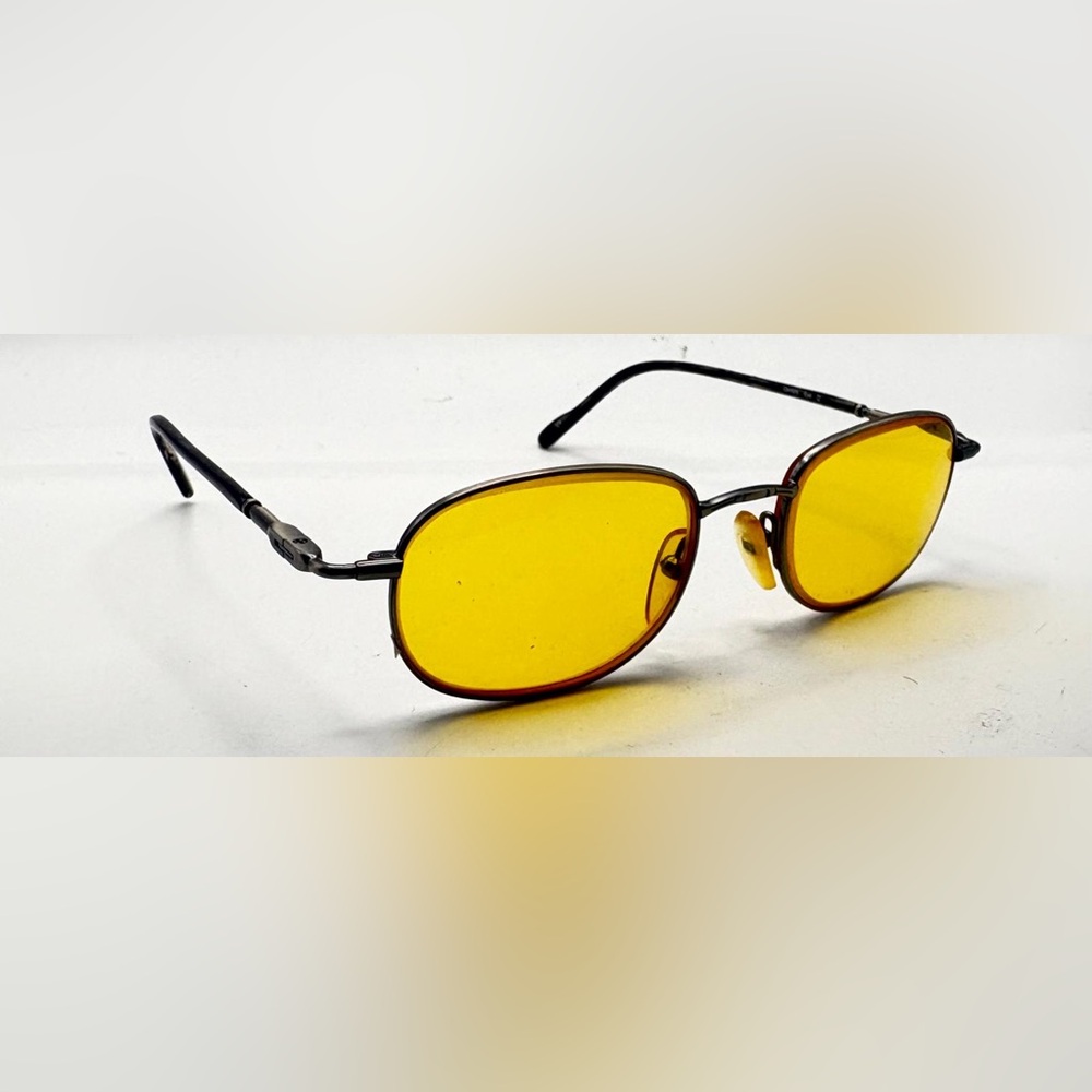 Eye Q Century Gunmetal Oval Metal Sunglasses Frames Only